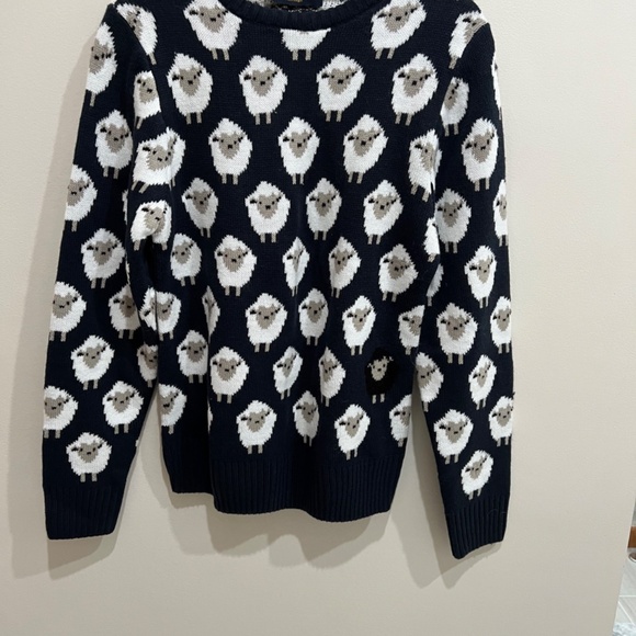 NWOT - Navy Sheep Sweater - XS - Picture 6 of 6
